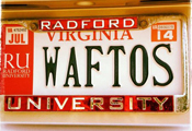 waftos license plate