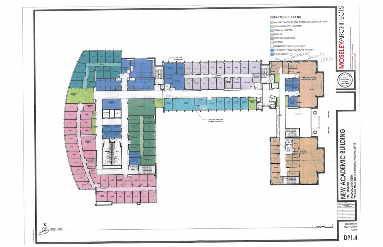 Floor Plans and Renderings New CHBS Building Radford