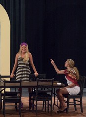 A scene from "The Dining Room" in Pridemore Theatre