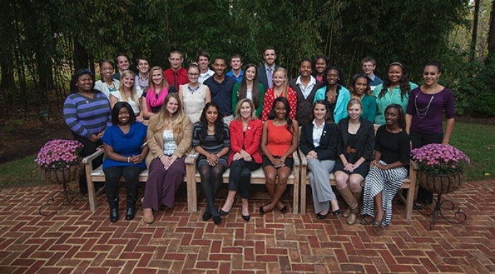 Photo of Student Leaders, group one