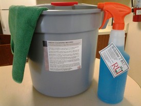 'Green' cleaning supplies