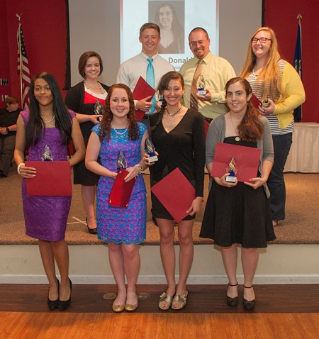 Photo of Outstanding Student Award Winners