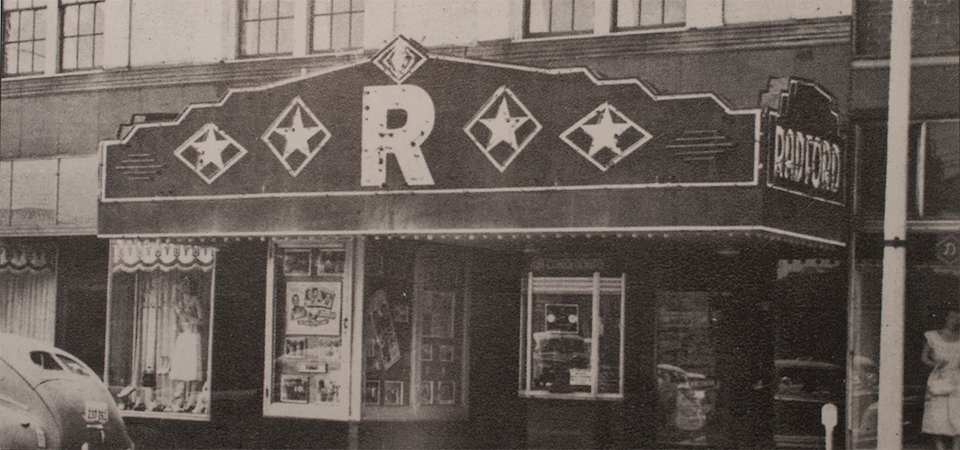 Image of the Radford Theatre from 1940.