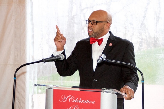 “You are opening doors and you are transforming lives," said President Brian O. Hemphill at the stewardship event.