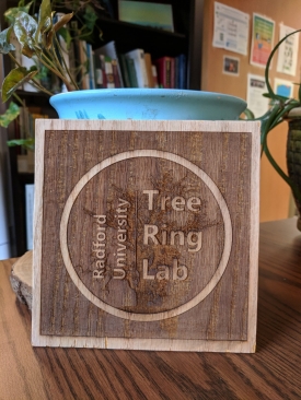 Tree ring lab sign 