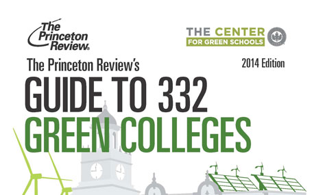 Princeton review guide to Green Colleges