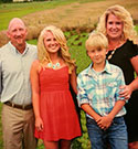 Sharon Ratcliff and family
