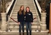 Abby Jones, left, and Rachel Short, right, in Philadelphia for the National Collegiate Emergency Medical Services Foundation 2018 conference