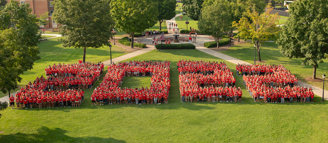 New students begin their Radford journey at the New Student Convocation
