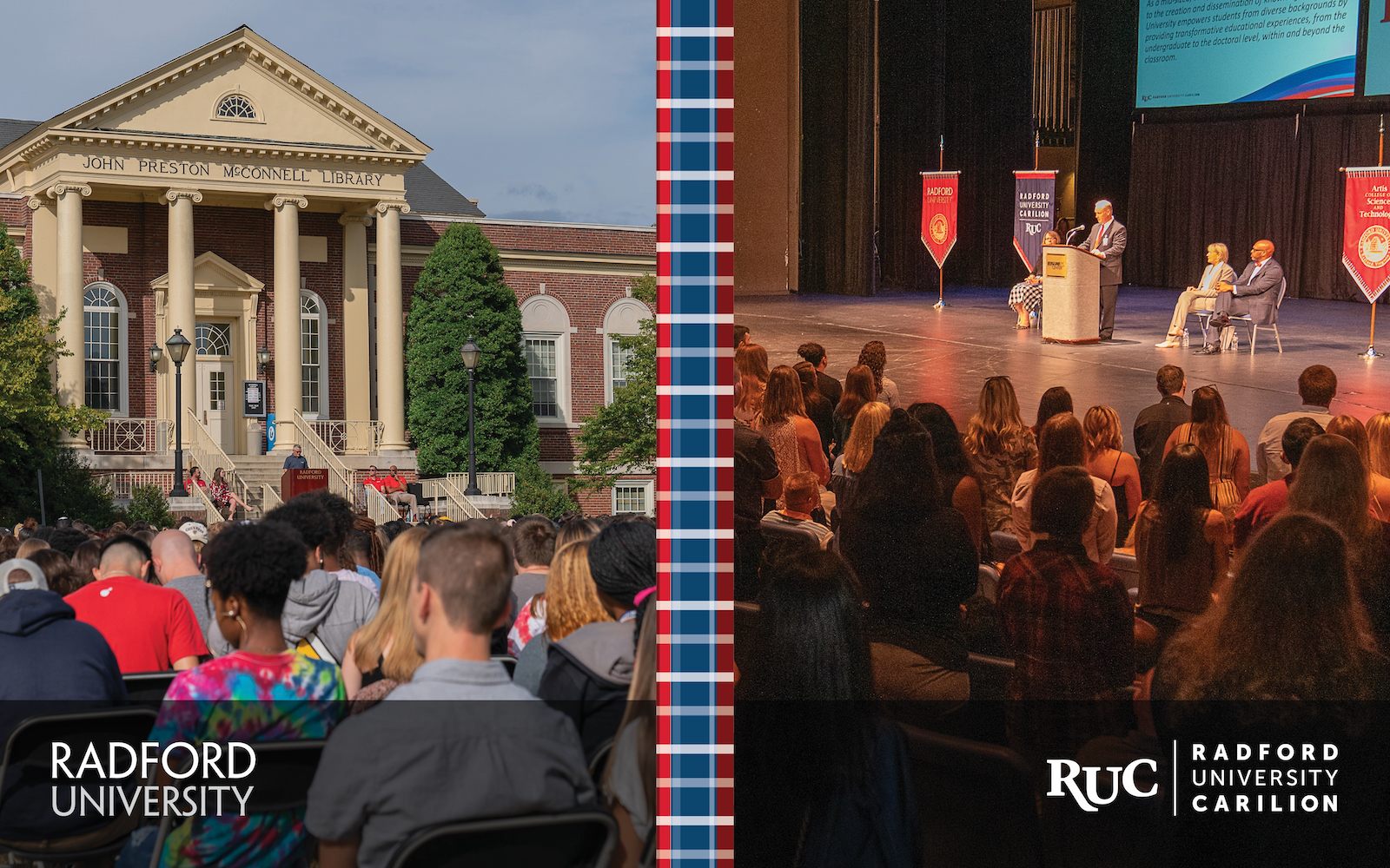 Excitement and energy mark New Student Convocations in Roanoke and Radford