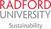 Radford University Sustainability logo