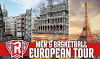 Men's Basketbal European tour