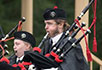 Highlanders Festival pipers