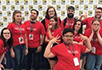 Communications students at Comic-Con