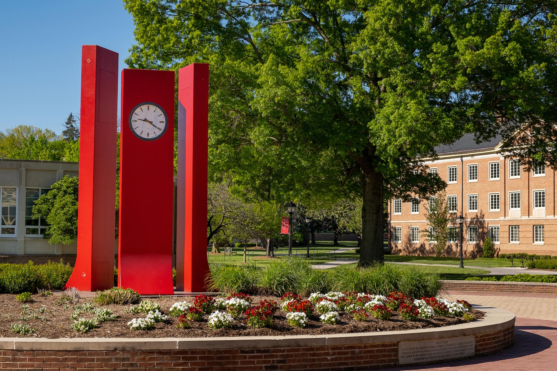 red clocks