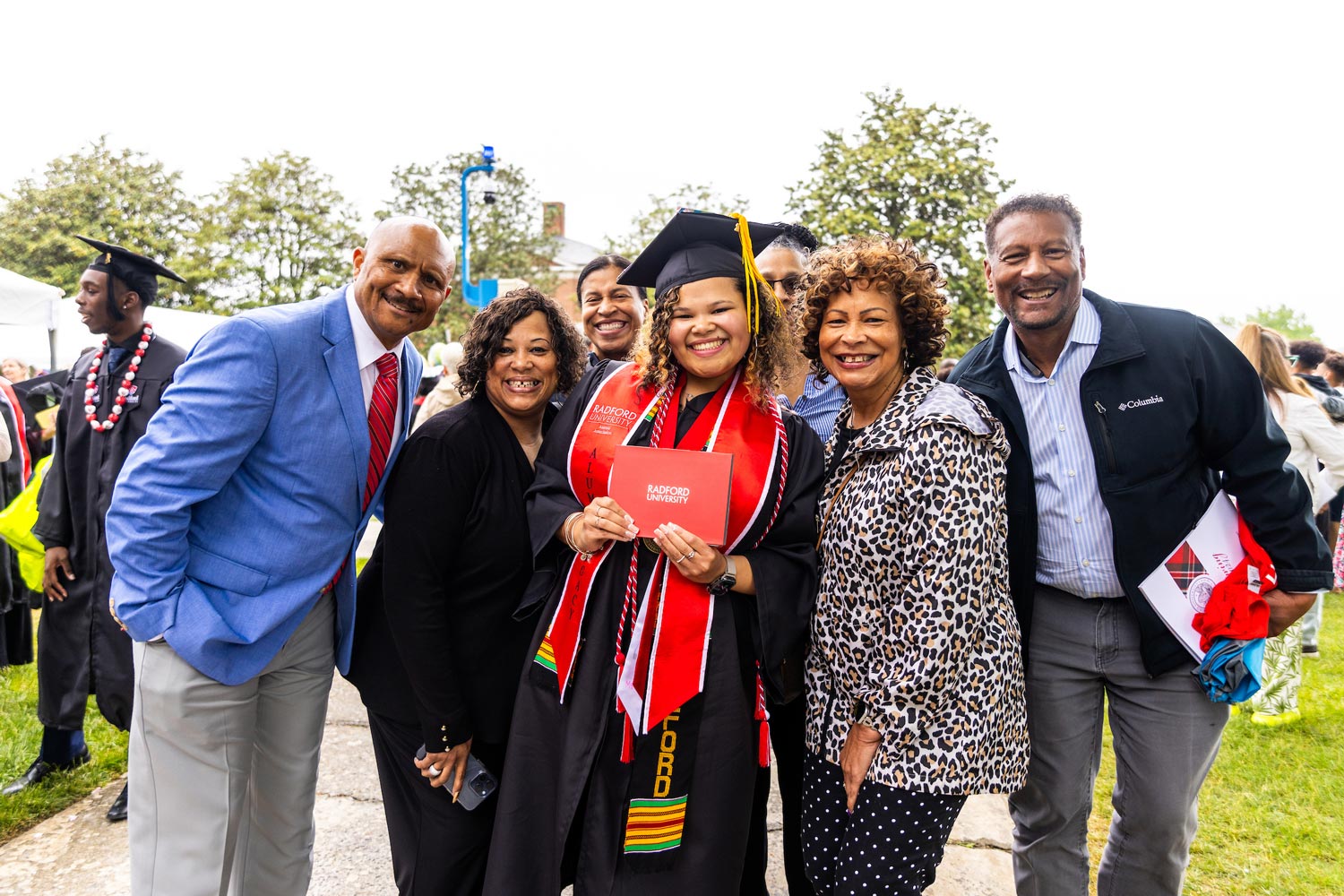 families during commencement