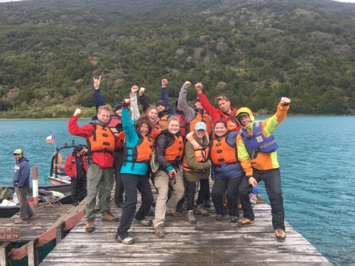 Patagonia field research team