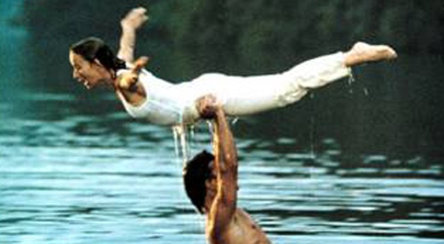 Scene from Dirty Dancing, filmed at Mountain Lake. 
