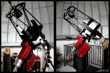 14.5 inch f/9 RCOS telescope at the Selu Observatory