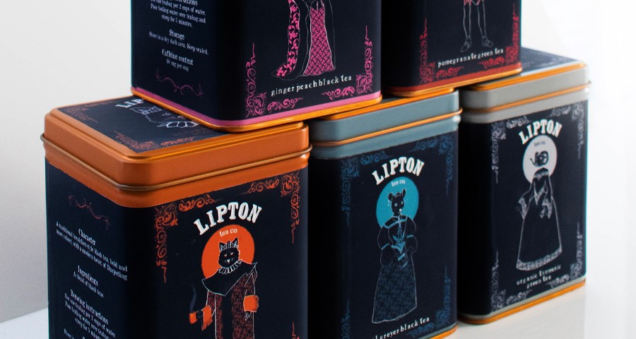 Lipton packaging examples
