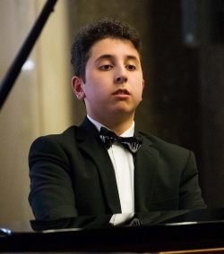 Pianist Edoardo Fulginei is slated to perform at the Ibla 2019 Grand Prize Performance