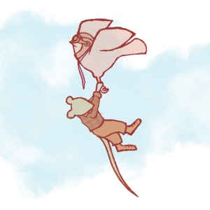 mouse in the air