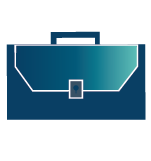 Job ready - briefcase icon