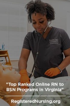Top Ranked Online RN to BSN Programs in Virginia, RegisteredNursing.org