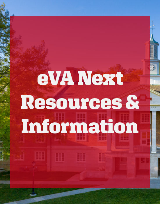 eVA Next Resources and Information