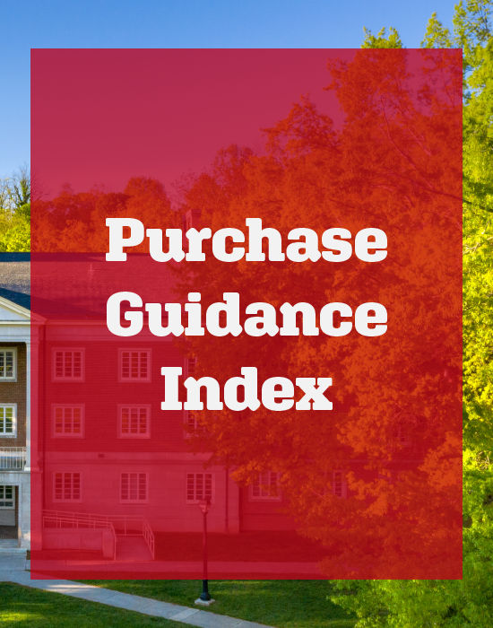 Purchase Guidance Index