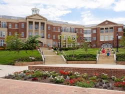 Radford University's Kyle Hall, home of the College of Business and Economics and the MBA program.