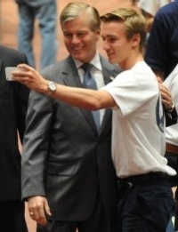 McDonnell with Boys State delegate