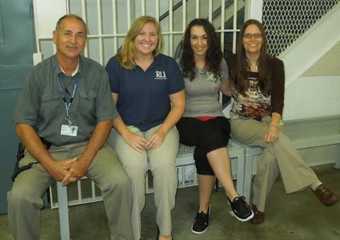 occupational therapy fieldwork students correctional radford doing bland center bars takes behind ot cottle sarra flanking kingrey graduate emily environment