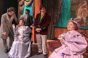 Alicia Sable is a guest artist in "The Importance of Being Earnest."
