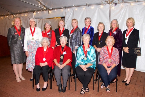 Members of the Class of 1967 gathered at the Governor Tyler House to celebrate their Golden Reunion.