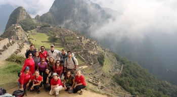 This year's RARE expedition included a trip to Machu Picchu.