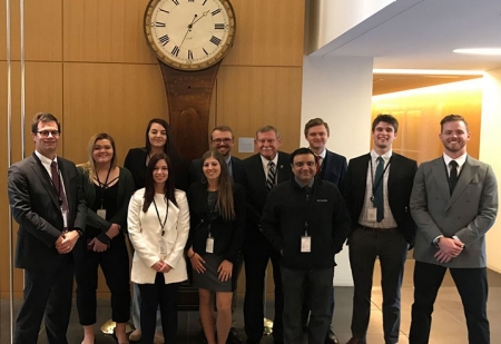 SMIPO colleagues journeyed to New York City in late March to participate in an annual financial forum for college students. They also had an opportunity to network with successful alumni and tour some of the city’s financial landmarks and institutions. 