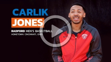 Carlik Jones, Radford University Men's Basketball Hometown: Cincinatti, Ohio
