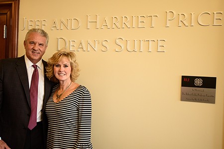 Davis College Dean's suite named for Price