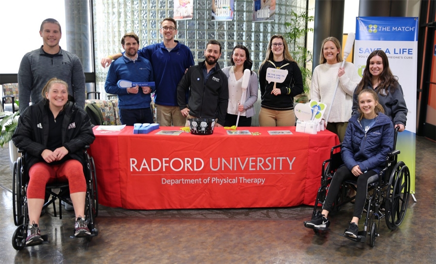 Radford University Carilion students stepped up to 'be the match'