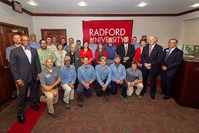 Radford University Board of Visitors holds for Fall quarterly meeting