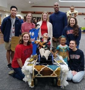 Hallowheels 2019: RUC students help children with special needs design costumes for Halloween