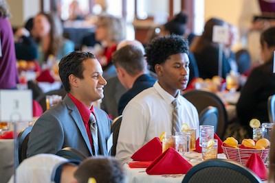 The Partners in Excellence luncheon brought together and honored scholarship benefactors and student scholarship recipients from across campus.