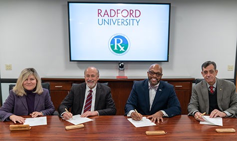 Radford University, Appalachian College of Pharmacy establish a partnership