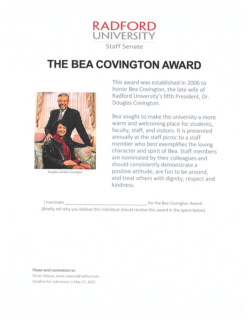The Bea Covington Award-2022-nomination-form
