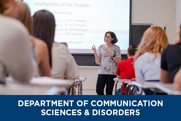 Department of Communication Sciences and Disorders