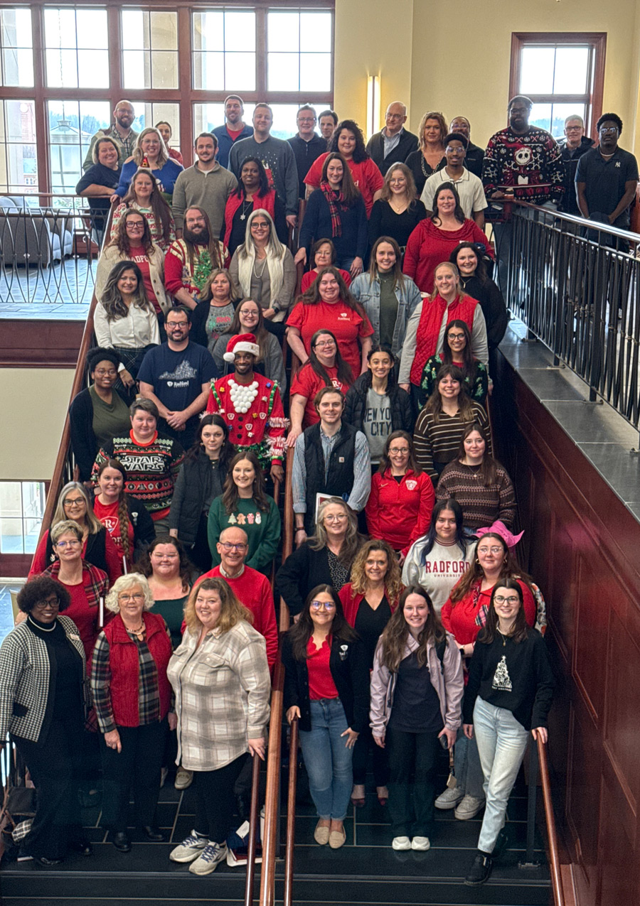 Enrollment management and marketing team