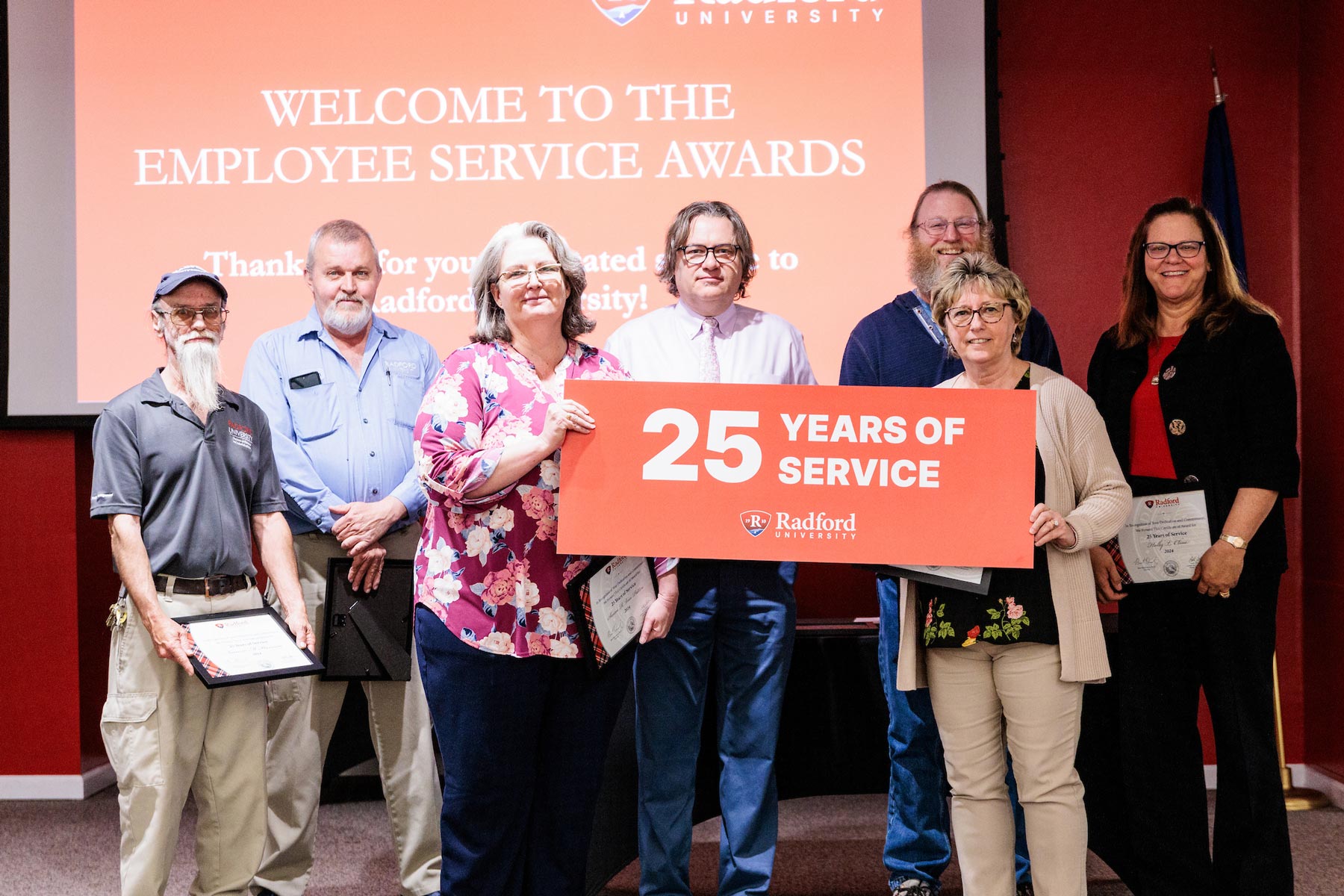 25 years of service employees