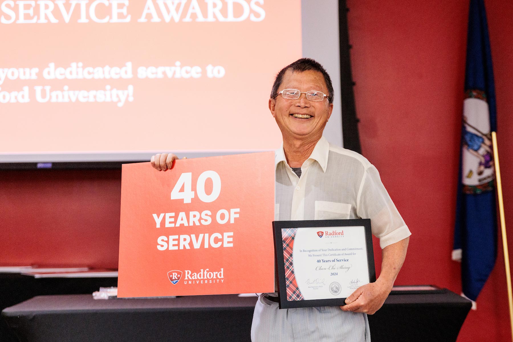 40 year employee