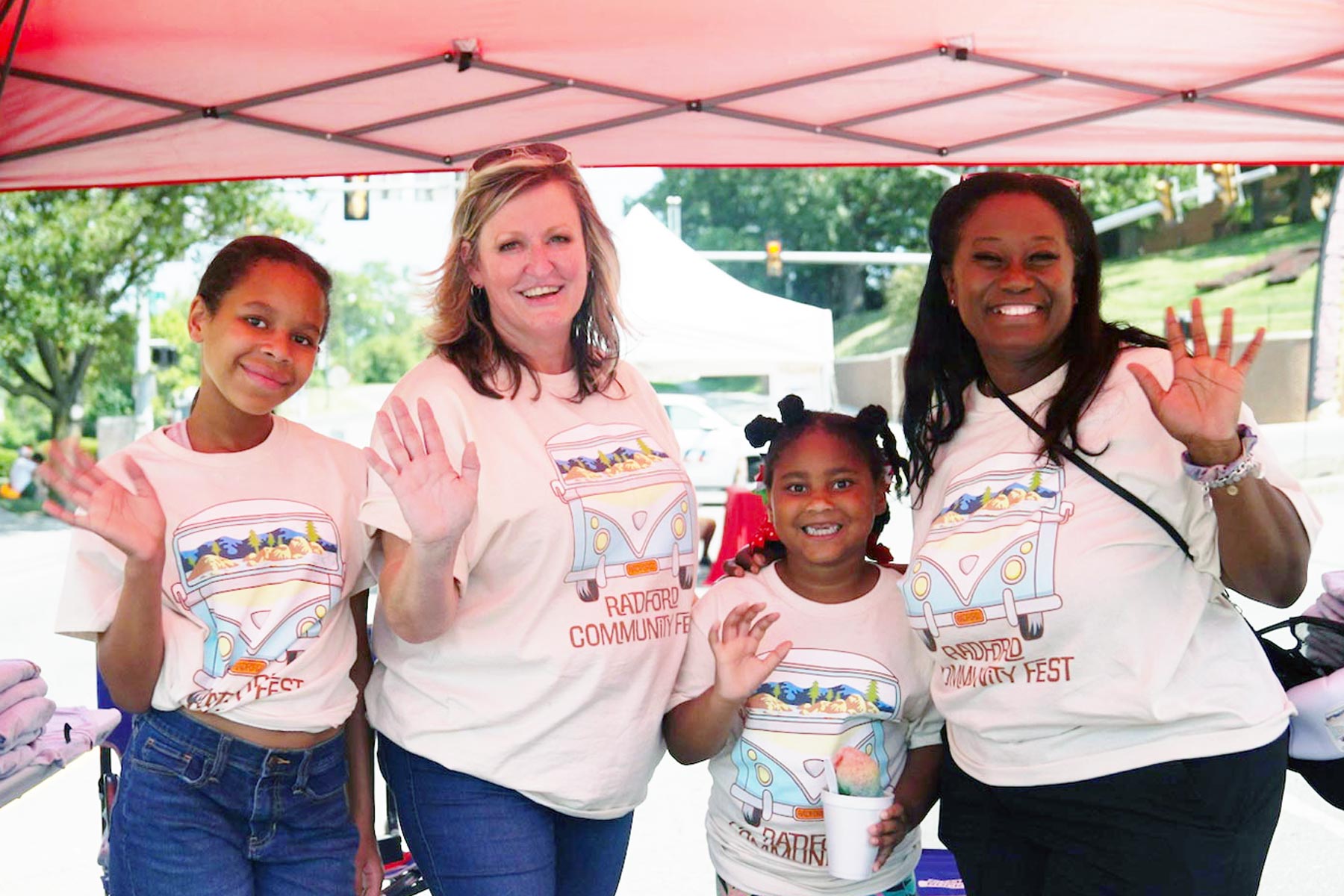 faculty at community fest
